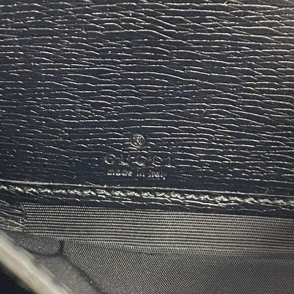 Gucci Zip Around Black Leather Wallet  (Pre-Owned) - Picture 7 of 10